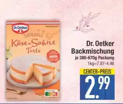 Edeka Dr. Oetker Backmischung Angebot
