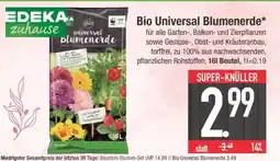 Edeka Bio Universal- Blumenerde Angebot