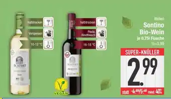 Edeka SONTINO Bio-Wein Angebot