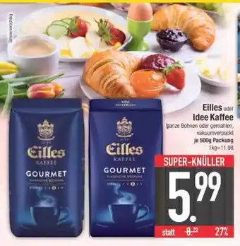Edeka Eilles oder Idee Kaffee Angebot