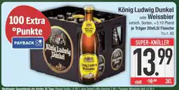 Edeka König Ludwig Dunkel oder Weissbier Angebot