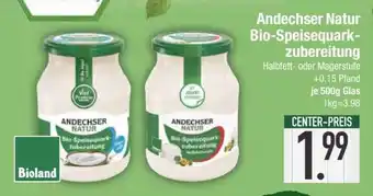 Edeka Andechser Natur Bio-Speisequarkzubereitung Angebot