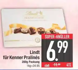 Edeka Lindt für Kenner Pralinés Angebot
