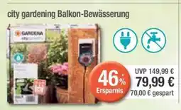 Edeka city gardening Balkon-Bewässerung Angebot