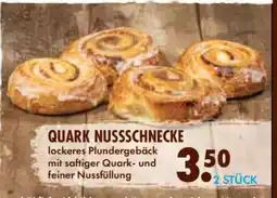 Edeka Quark Nussschnecke Angebot
