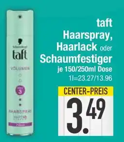 Edeka taft Haarspray, Haarlack oder Schaumfestiger Angebot