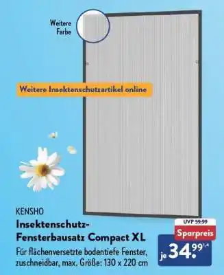 Aldi Nord Insektenschutz Fensterbausatz Compact XL Angebot