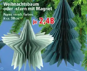 Thomas Philipps Weihnachtsbaum oder Stern mit Magnet Angebot