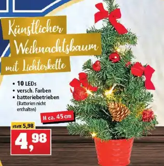 Thomas Philipps Künstlicher Weihnachtsbaum mit Lichterkette Angebot