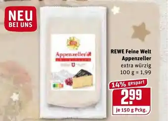 REWE REWE Feine Welt Appenzeller 100g Angebot