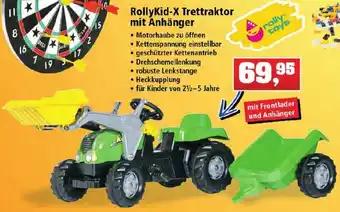 Thomas Philipps RollyKid-X Trettraktor mit Anhänger Angebot