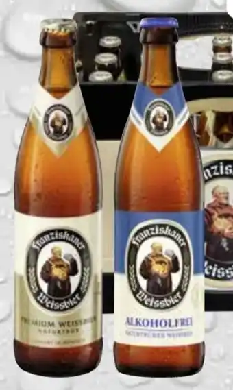 trinkgut Franziskaner Weissbier Naturtrüb Angebot