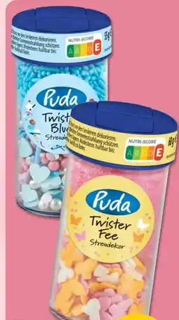 PENNY Puda Streudekor Twister Blue Angebot