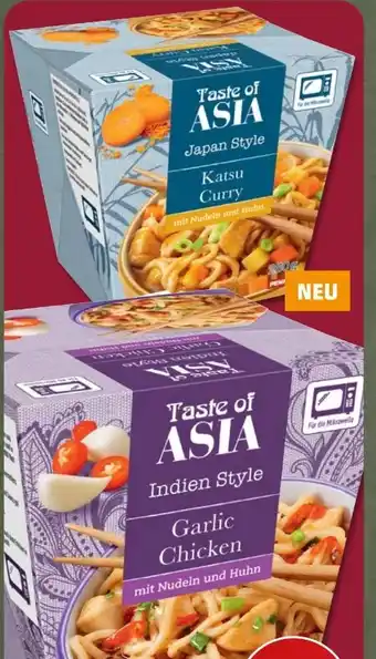 PENNY Taste of Asia Fertiggericht Angebot