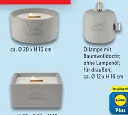 Lidl Sansibar XXL-Beton-Outdoorkerze Angebot