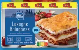 Lidl Chef Select Lasagne Bolognese XXL Angebot