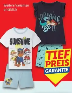 Lidl Kinder Pyjama Angebot
