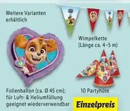 Lidl Party Factory Partyartikel Angebot