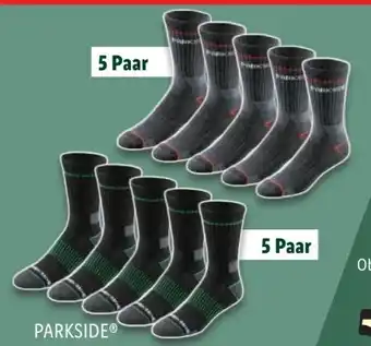 Lidl Parkside Arbeitssocken 5 Paar Angebot