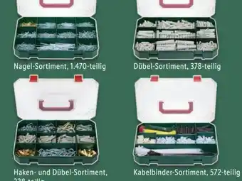 Lidl Parkside Haken- und Dübelsortiment Angebot