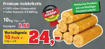 Thomas Philipps Premium Holzbriketts 10kg Angebot