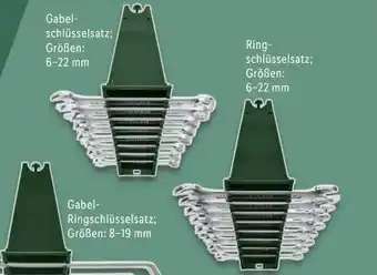 Lidl Parkside Gabel-/Ringschlüsselsatz Angebot