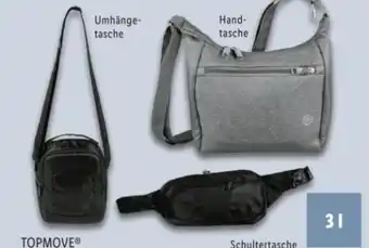 Lidl TopMove Tasche mit Diebstahlschutz Angebot