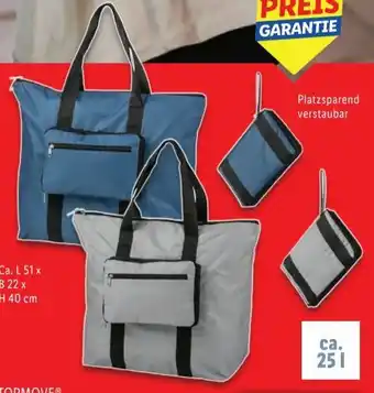 Lidl TopMove Faltrucksack-Tasche Angebot