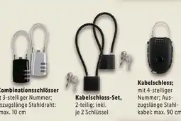 Lidl Kabelschloss Angebot