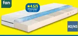 Lidl f.a.n. 7-Zonen-Gelart-Komfortschaum-Matratze Solina Top KS Angebot