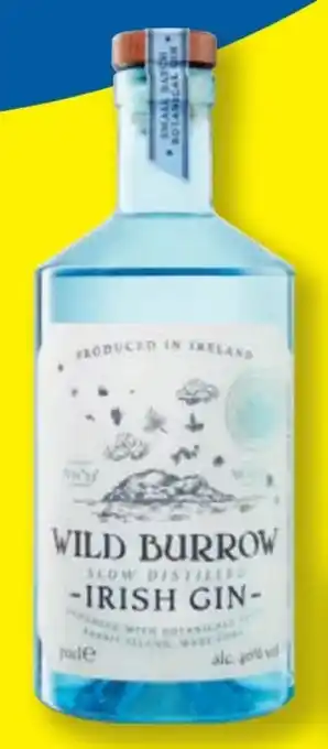Lidl Wild Burrow Slow Distilled Irish Gin Angebot
