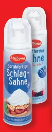 Lidl Milbona Sprühfertige Sahne Angebot