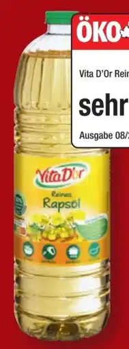 Lidl Vita D'or Rapsöl Angebot