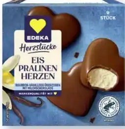 Scheck-in-Center Edeka Herzstücke Eispralinen Herzen Angebot
