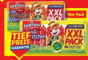 Lidl Ferdi Fuchs Mini-Würstchen XXL Pack Angebot