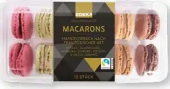 Scheck-in-Center Edeka Genussmomente Macarons Angebot
