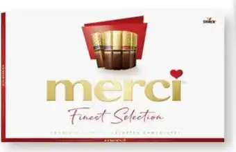 Scheck-in-Center Storck Merci Finest Selection Angebot