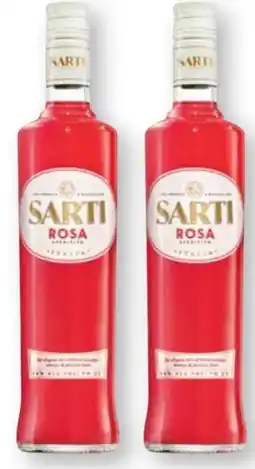 Scheck-in-Center Sarti Rosa Aperitif Angebot