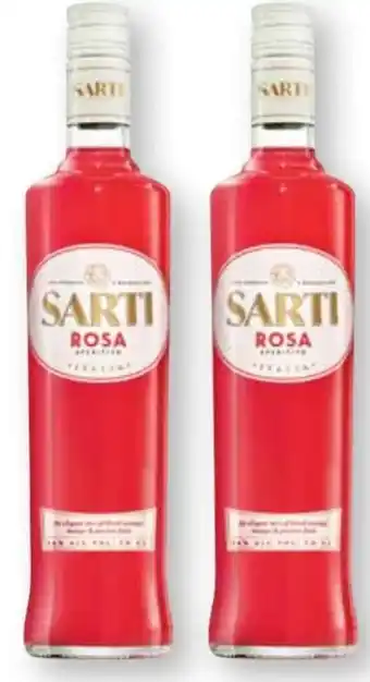 Scheck-in-Center Sarti Rosa Aperitif Angebot