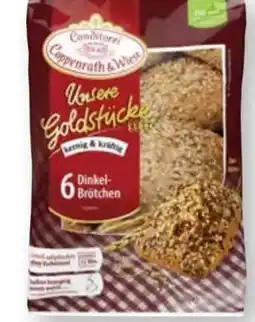 Scheck-in-Center Coppenrath & Wiese Unsere Goldstücke Brötchen Angebot