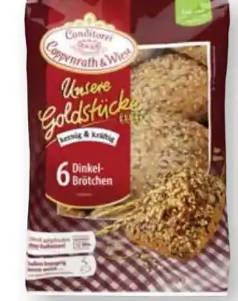 Scheck-in-Center Coppenrath & Wiese Unsere Goldstücke Brötchen Angebot