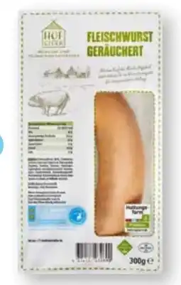 Scheck-in-Center Hofglück Fleischwurst Angebot