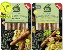 Scheck-in-Center Billie Green Vegane Grobe Bratwurst Angebot