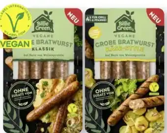 Scheck-in-Center Billie Green Vegane Grobe Bratwurst Angebot