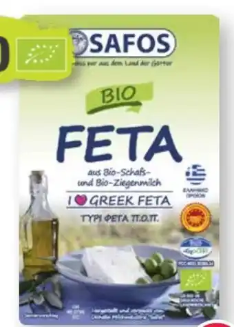 Scheck-in-Center Safos Bio Feta Angebot