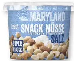 Scheck-in-Center Maryland Snack Nüsse Angebot