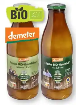 Scheck-in-Center Unsere Heimat Echt & Gut Bio-Heumilch Angebot