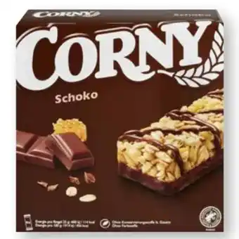 Scheck-in-Center Schwartau Corny Riegel Angebot