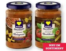 Scheck-in-Center Edeka Herzstücke Tomatensauce Angebot