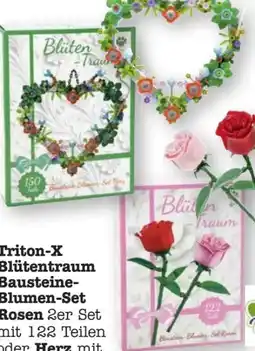 Scheck-in-Center Triton-X Baustein-Blumen-Set Blütentraum Angebot